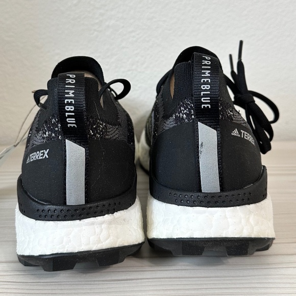 $180 Adidas Terrex Two Ultra Primeblue Trail Running Shoes Men size 10 H69066 - Picture 8 of 13